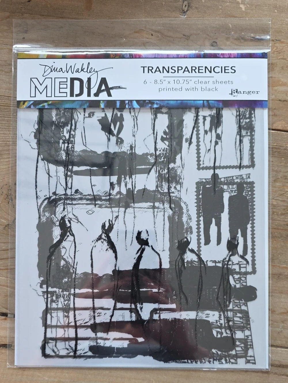 New Dina Wakley Media Transparencies